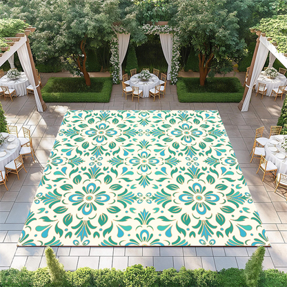 Floral Diamond Pattern