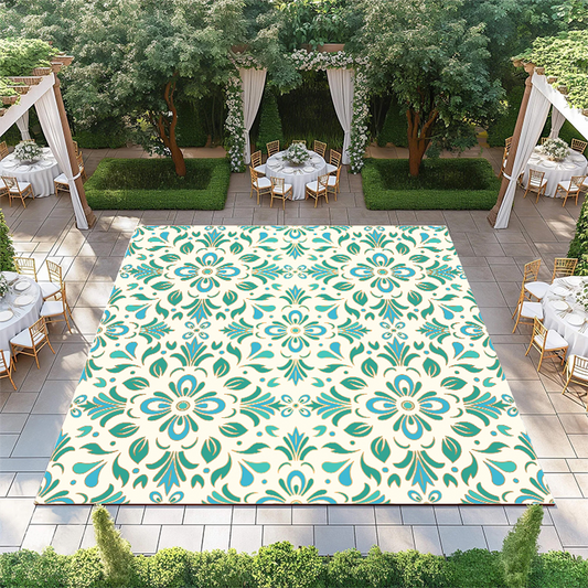 Floral Diamond Pattern