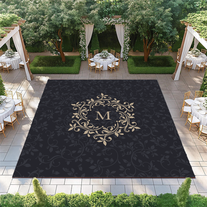 Floral Snowflake Monogram