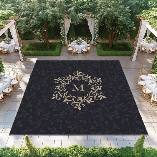 Floral Snowflake Monogram