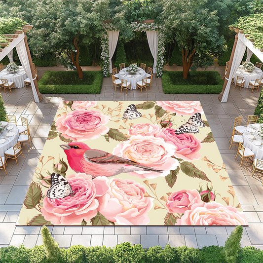Flowers and Butterflies
