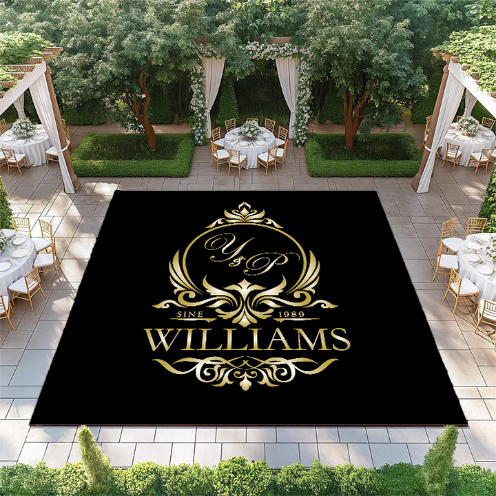 Gold Carriage Monogram