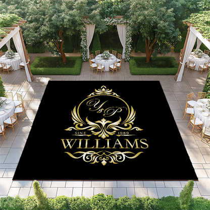 Gold Carriage Monogram