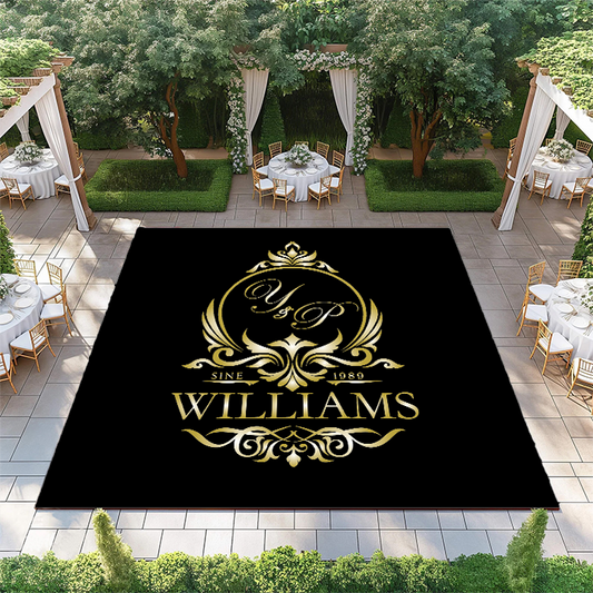 Gold Carriage Monogram