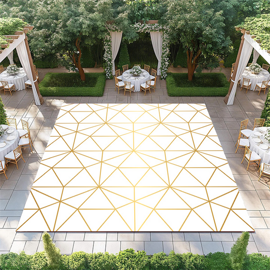 Gold Geometric Pattern