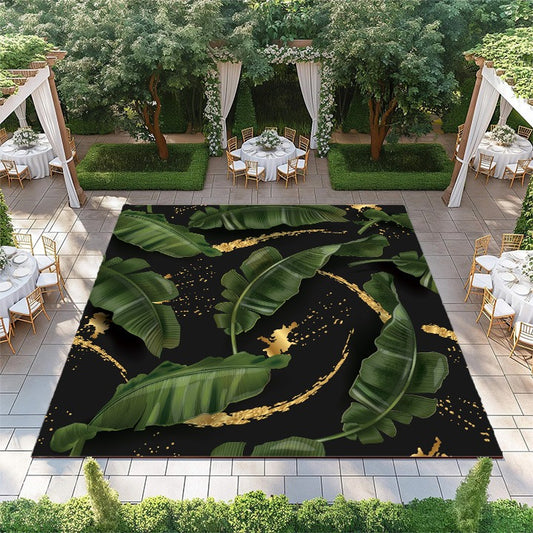 Leaves with Gold