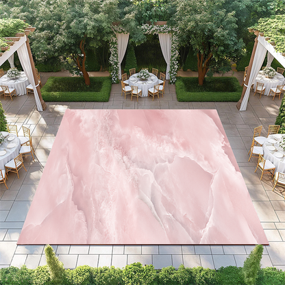 Pink and White Marble