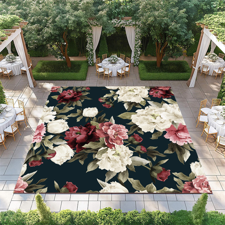 Pink and White Roses