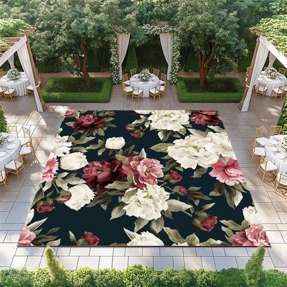 Pink and White Roses