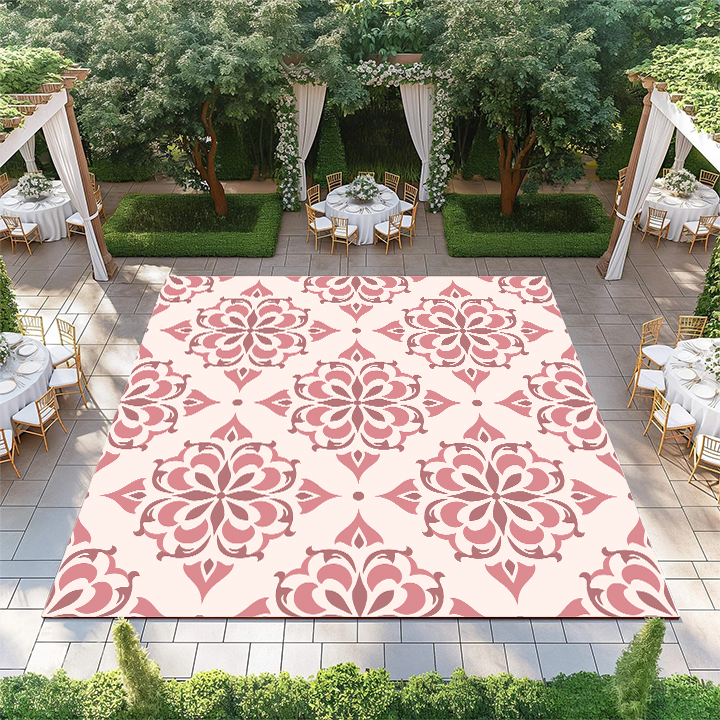 Pink Diamond Pattern