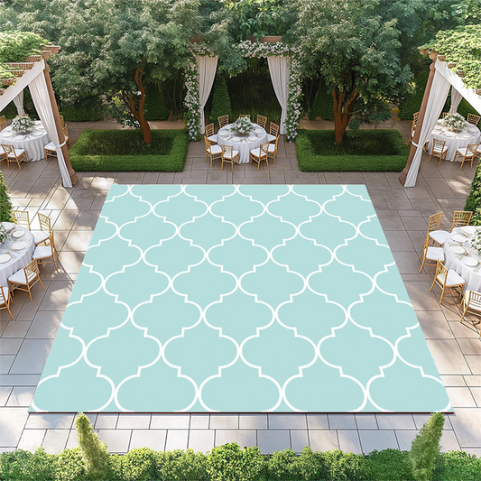 Quatrefoil Geometric Pattern
