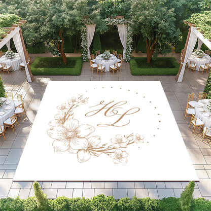 Rustic Magnolia Monogram