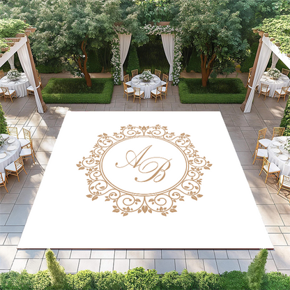 Simple Floral Monogram